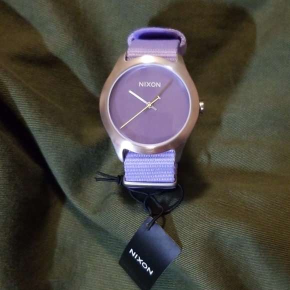 Nixon Accessories - PRICE DROP!!🦄Lavender NIXON Womens Tessuto Watch